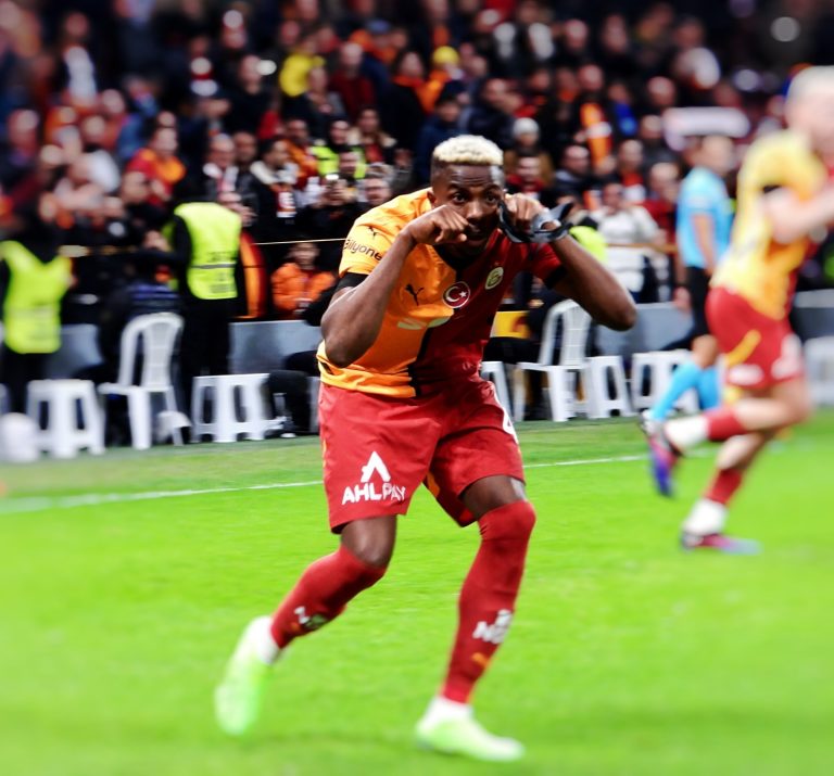 Osimhen scoort winnende goal voor Galatasaray in thuisoverwinning tegen Konyaspor in Turkije