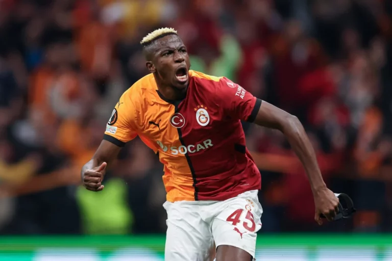 Super Lig: Osimhen scoort doelpunt in Galatasaray-overwinning op Goztepe