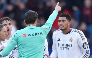 Bellingham krijgt 12-wedstrijd schorsing na rode kaart tegen Osasuna