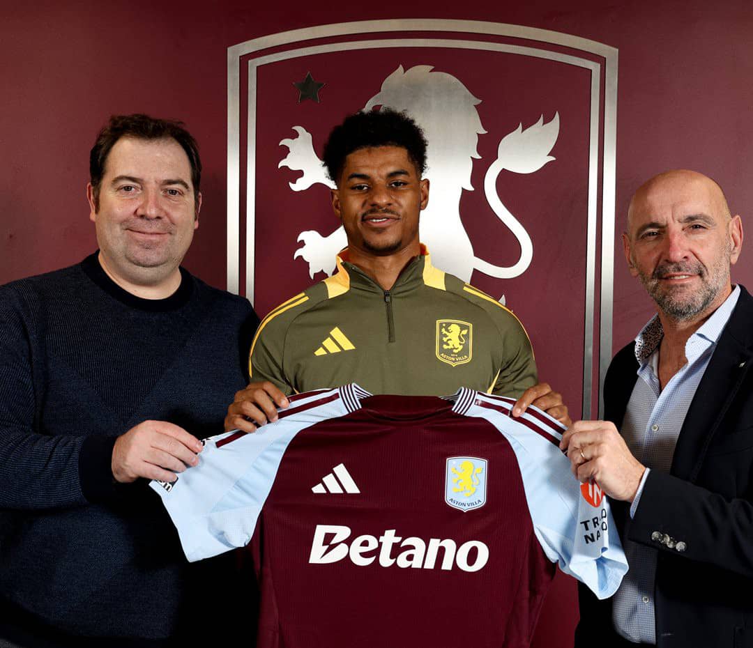 Deal afgerond: Rashford voltooit uitleenbeurt naar Aston Villa