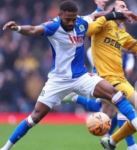 Dennis ontvangt lof tijdens debuut bij Blackburn Rovers