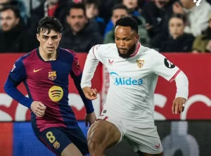 Ejuke ingebracht als Sevilla lijdt 4-1 thuisverlies tegen Barcelona