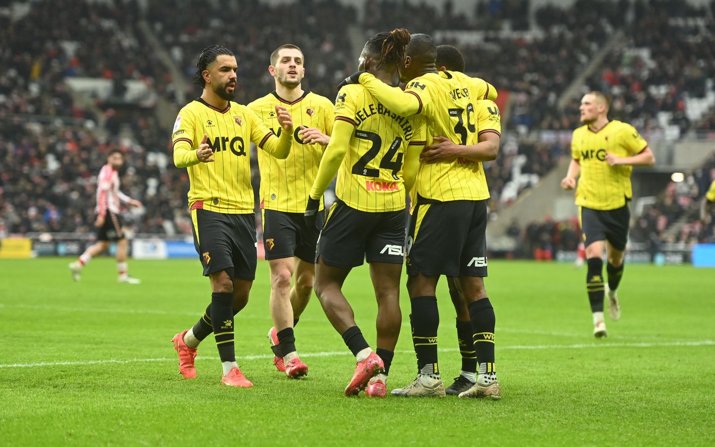 Kampioenschap: Dele-Bashiru scoort in gelijkspel van Watford tegen Sunderland