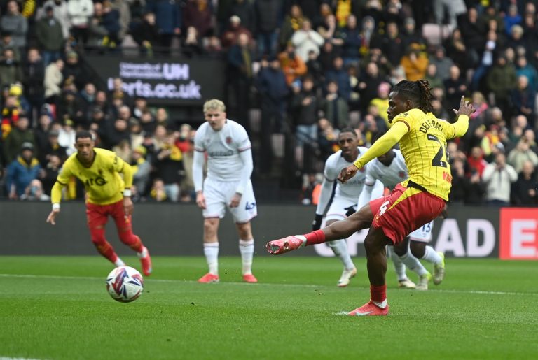Kampioenschap: Dele-Bashiru scoort in Watford’s overwinning op Luton Town