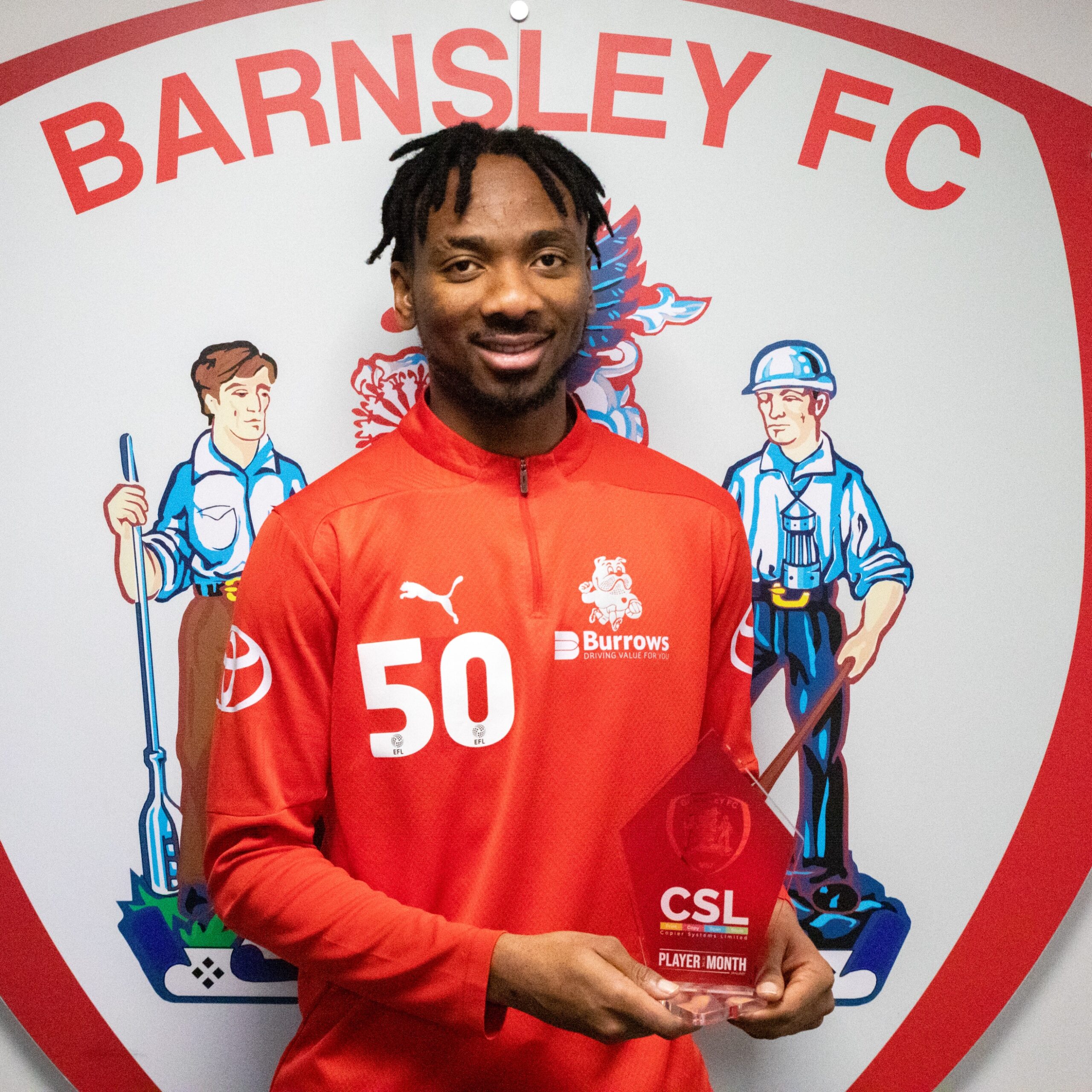 Nwakali uitgeroepen tot Speler van de Maand januari bij Barnsley