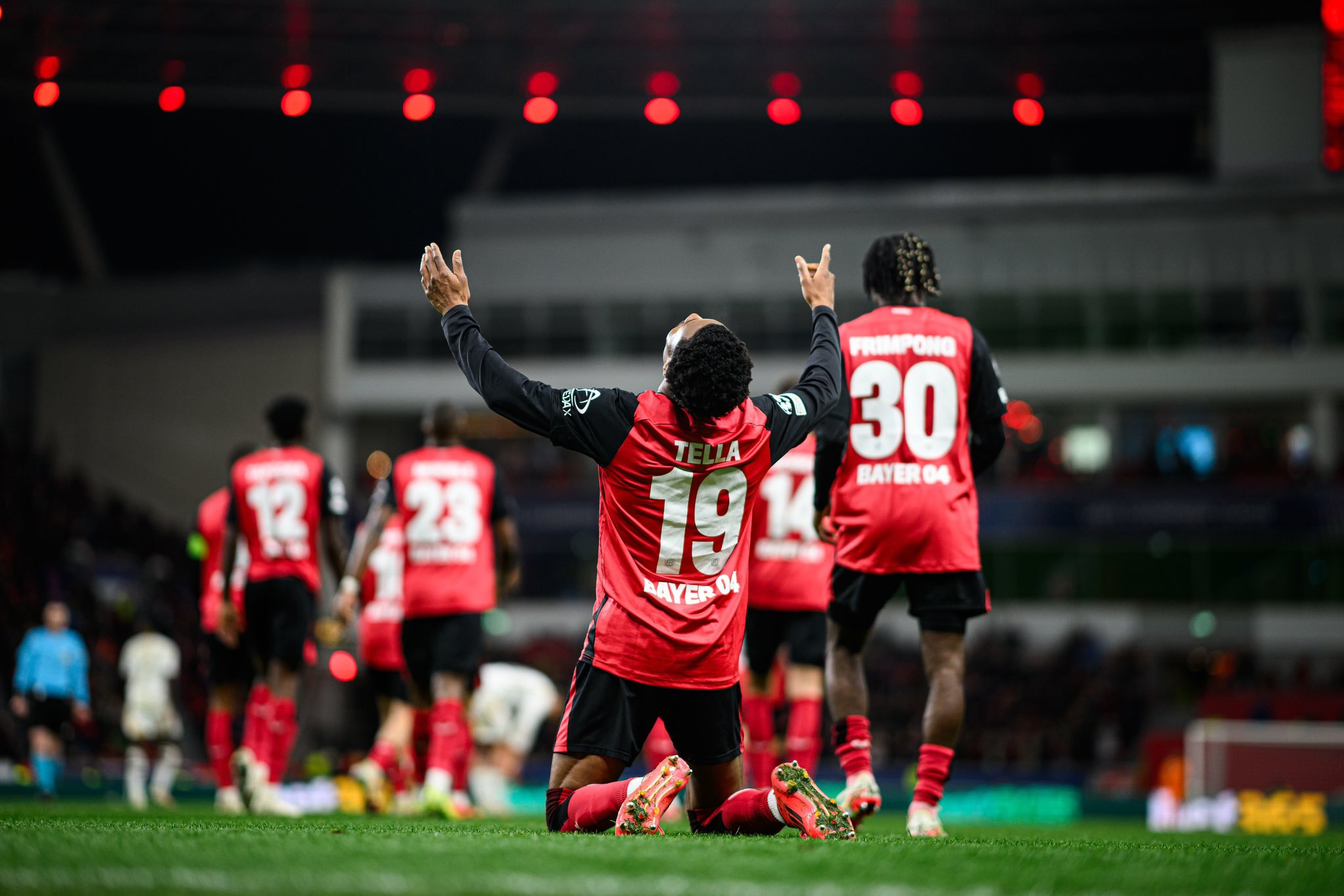 Tella genomineerd voor Goal of The Month bij Bayer Leverkusen