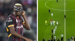 Turkse Super Lig: Osimhen schittert in Galatasaray vs Adana Demirspor wedstrijd die werd gestaakt