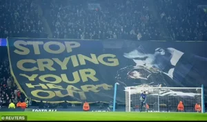 UCL: Spandoekbespotting door supporters van Man City inspireerde mij