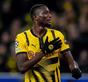 Guinea's Guirassy evenaart Salah's Champions League-record