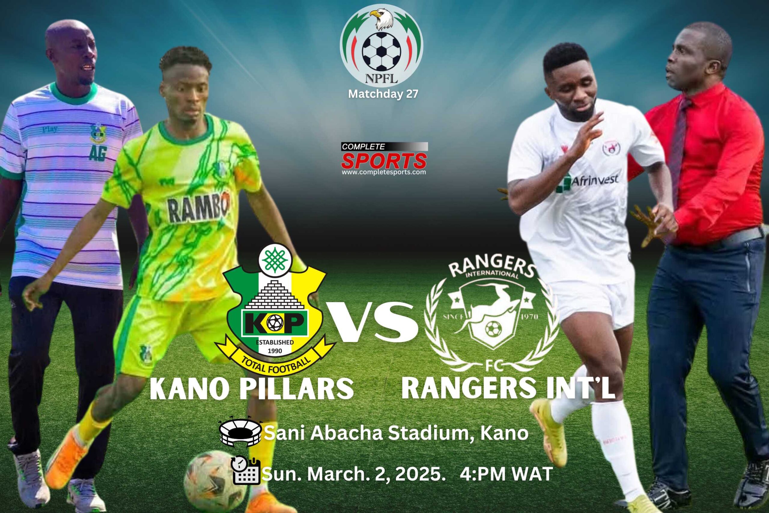 NPFL: Yaro Yaro verheugt zich op Rangers-wedstrijd zonder blessures