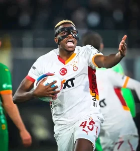 Osimhen leidt Galatasaray naar overwinning op Alanyaspor in Turkije