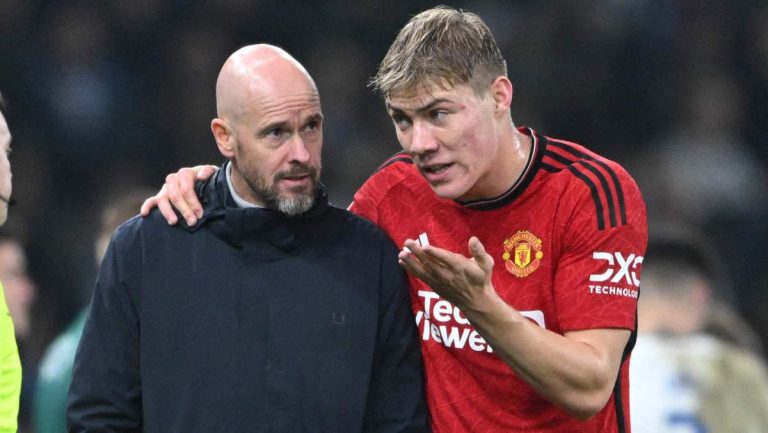 Ten Hag heeft mijn beslissing beïnvloed om bij Man United te gaan spelen – Hojlund