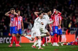 UCL: Madrid verslaat Atletico na strafschoppen, op weg naar kwartfinale tegen Arsenal