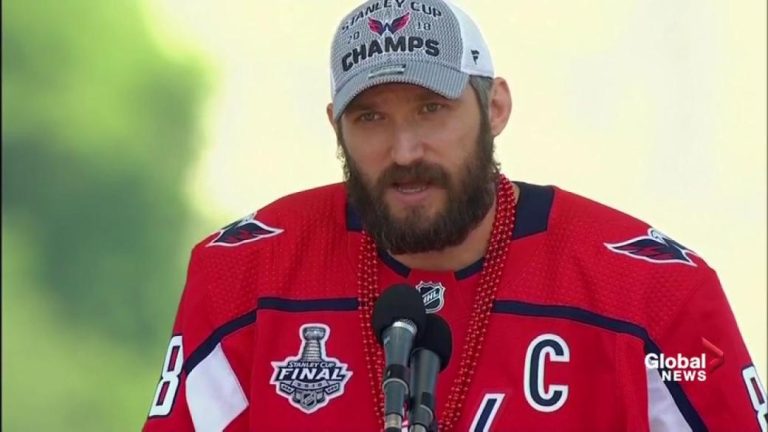 Alex Ovechkin closing in on Wayne Gretzky’s NHL goal-scoring record: National | Globalnews.ca