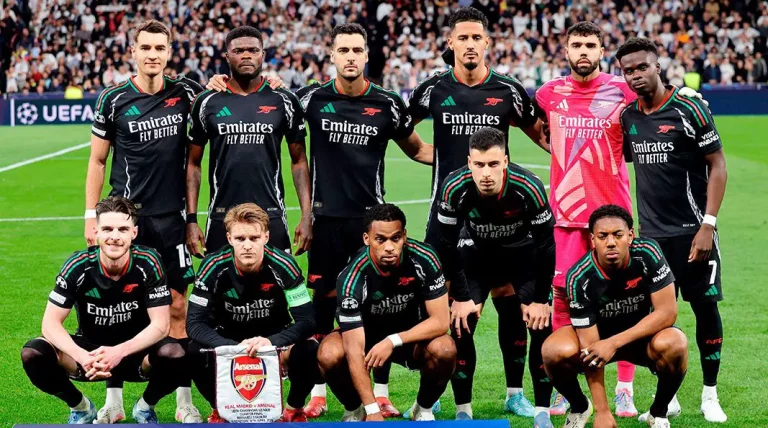 Arsenal vestigt nieuw record in kwartfinale 2e wedstrijd tegen Madrid in de UCL