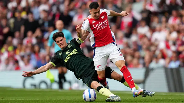 EPL: Wissa scoort doelpunt en verdient Brentford punt tegen Arsenal