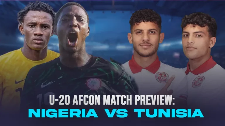 Nigeria tegen Tunesië U-20 AFCON Wedstrijd: Wie zal domineren?
