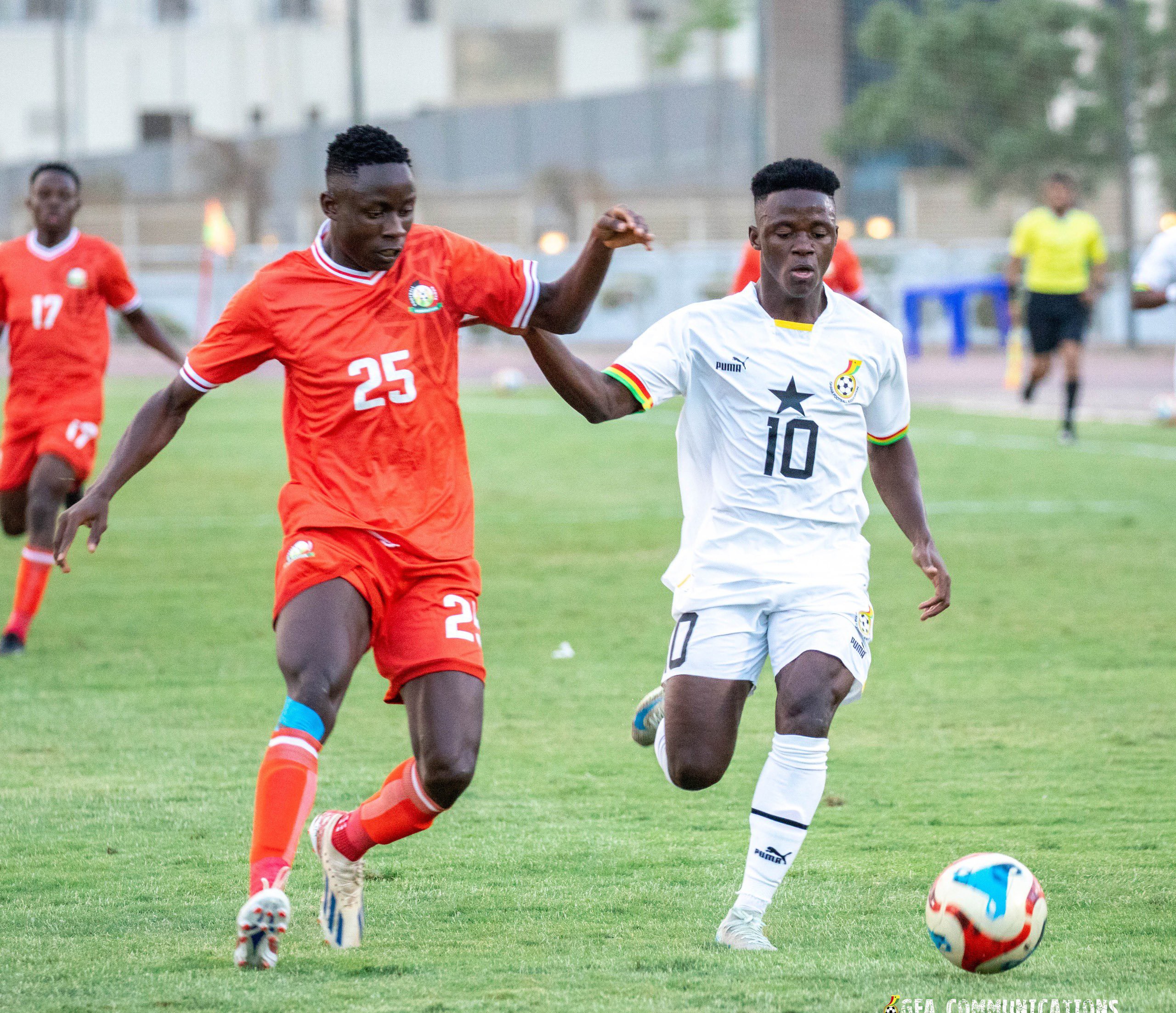 U-20 AFCON: Flying Eagles Groepsopponent Kenia speelt 2-2 gelijkspel tegen Ghana in vriendschappelijke wedstrijd