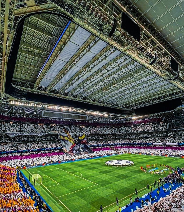 UEFA geeft toestemming aan Madrid om dak te sluiten in Bernabeu voor wedstrijd tegen Arsenal