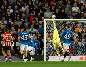 UEL: Dessers en Balogun in actie terwijl 10-man Rangers Bilbao op 0-0 gelijkspel houden